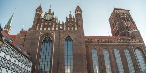 St Mary's church in Gdansk, Poland